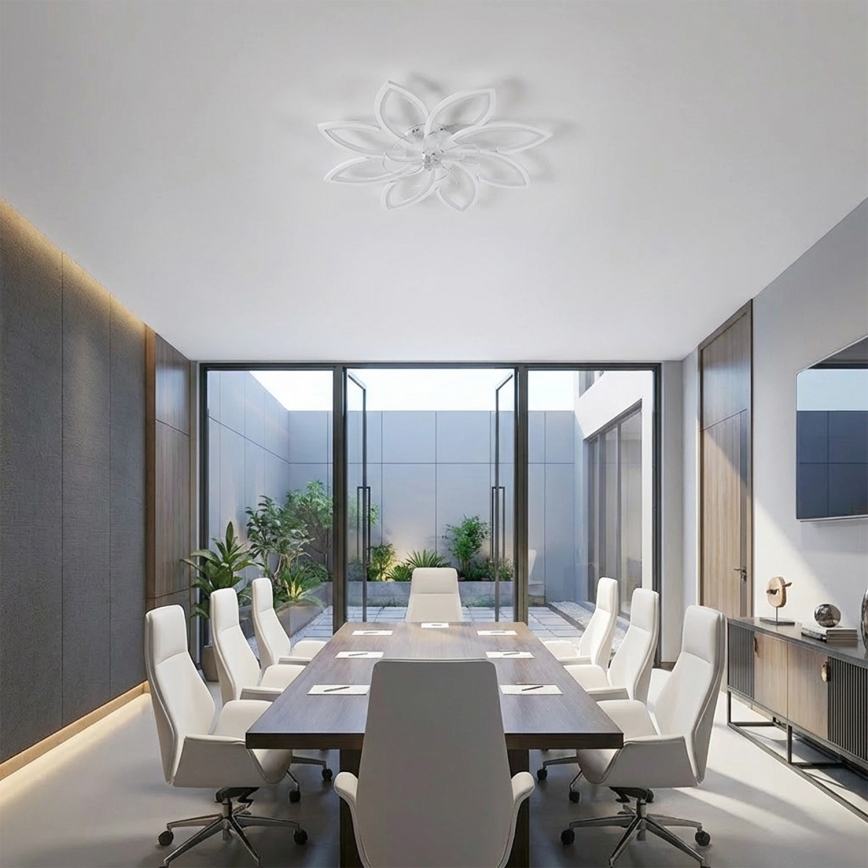 Brilagi - Dimmbarer LED-Deckenventilator LED/43W/230V 3000-6500K Ø 90 cm weiß + Fernbedienung