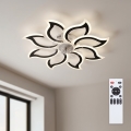 Brilagi - LED-dimmbarer Deckenventilator LED/44W/230V 3000-6500K Ø 90 cm schwarz + Fernbedienung