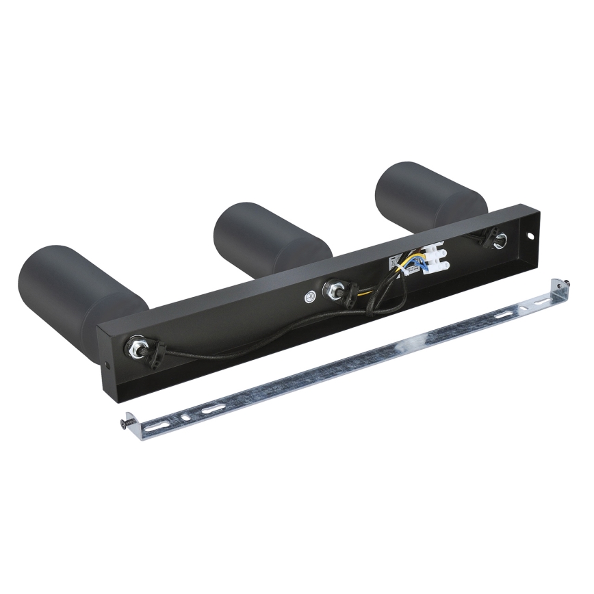 Brilagi - LED RGBW dimmbares Einbau-Spot SELE 3xGU10/6W/230V 3000K Anthrazit + Fernbedienung