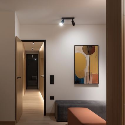 Brilagi - LED-dimmbarer Deckenspot SELE 2xGU10/6,5W/230V 2700-6500K schwarz/gold