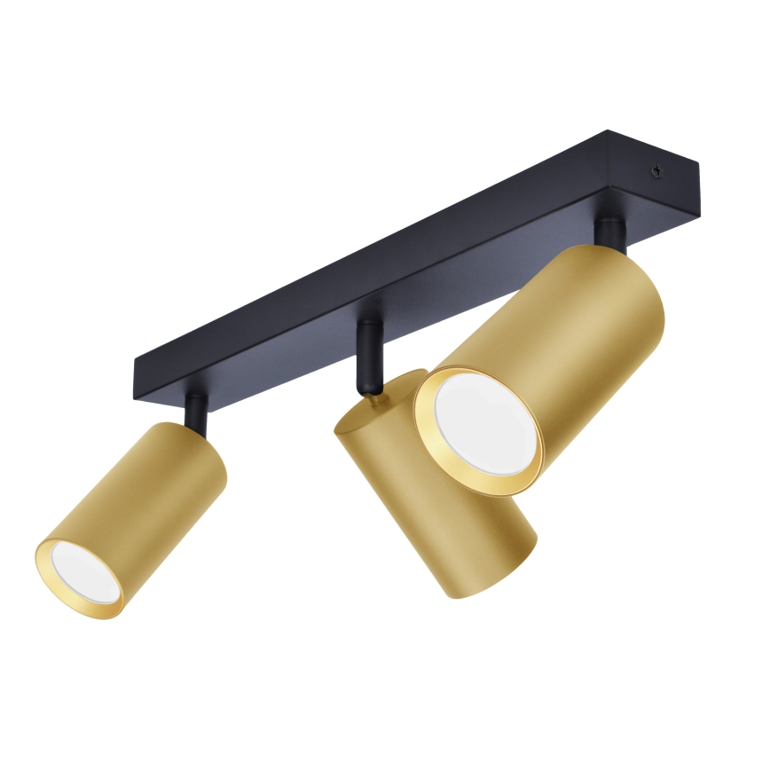 Brilagi - LED-dimmbarer Deckenspot SELE GOLDEN 3xGU10/6,5W/230V 2700-6500K schwarz/gold