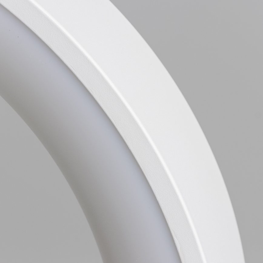 Brilagi - LED dimmbarer Kronleuchter an Seil FALCON LED/80W/230V 3000-6500K Ø 60 cm weiß + Fernbedienung