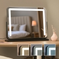 BRILAGI - LED-dimmbarer Make-up-Spiegel CALIFORNIA LED/22W/230V 3000/4000/6500K 58x43 cm schwarz