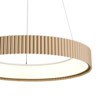 Brilagi - LED-dimmbare Pendelleuchte an Kabel FALCON MODERN LED/30W/230V 3000-6500K 40 cm beige + Fernbedienung