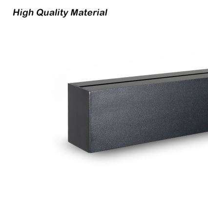 Brilagi - LED dimmbare Hängeleuchte an Kabel SLEEKLINE SMART LED/40W/230V 3000-6000K Wi-Fi Tuya schwarz + Fernbedienung