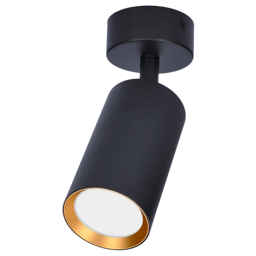 Brilagi - LED RGBW dimmbarer Spot SELE 1xGU10/4,8W/230V 3000K schwarz/gold + Fernbedienung