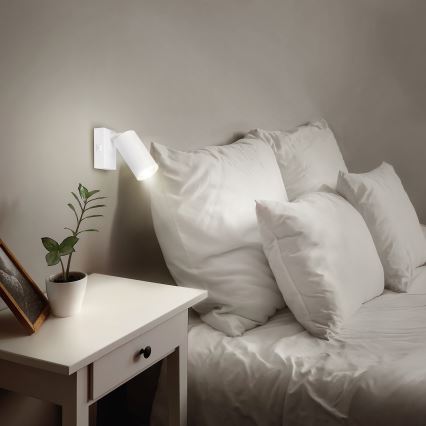 Brilagi - LED RGBW dimmbare Wand-Spotleuchte SELE 1xGU10/4,8W/230V 3000 K weiß + Fernbedienung