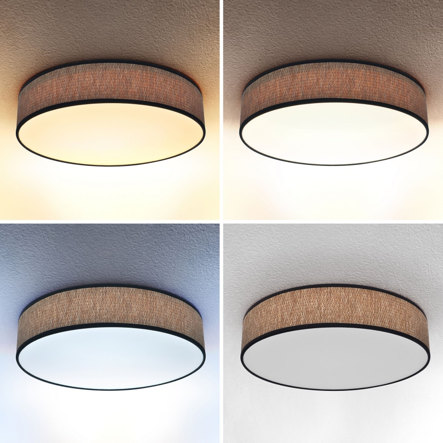 Brilagi - LED dimmbares Deckenleuchte ADELA LED/48W/230V 3000-6500K Ø 40 cm + Fernbedienung