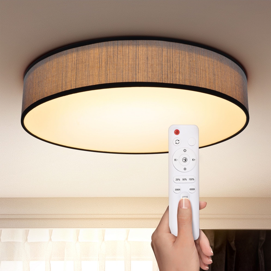 Brilagi - LED dimmbares Deckenleuchte AURORA LED/48W/230V 3000-6500K Ø 40 cm + Fernbedienung