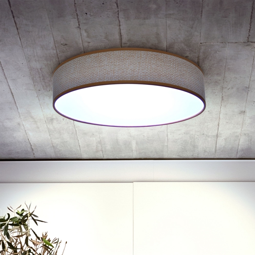 Brilagi - LED dimmbare Deckenleuchte CARMEN LED/48W/230V 3000-6500K Ø 40 cm + Fernbedienung