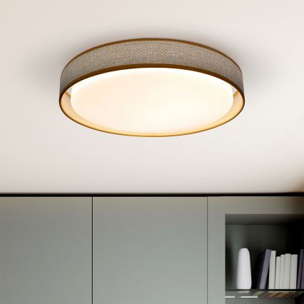 Brilagi - LED dimmbares Deckenleuchte KIANIA LED/48W/230V 3000-6500K Ø 43 cm + Fernbedienung