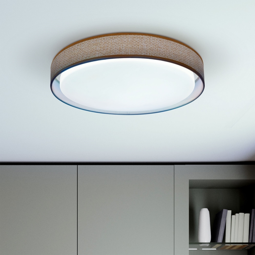 Brilagi - LED dimmbares Deckenleuchte KIANIA LED/48W/230V 3000-6500K Ø 43 cm + Fernbedienung