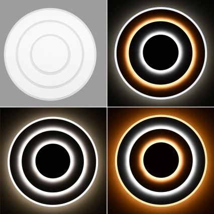 Brilagi - LED dimmbare Deckenleuchte MODERN LED/58W/230V 2700-6500K Ø 46,3 cm + Fernbedienung