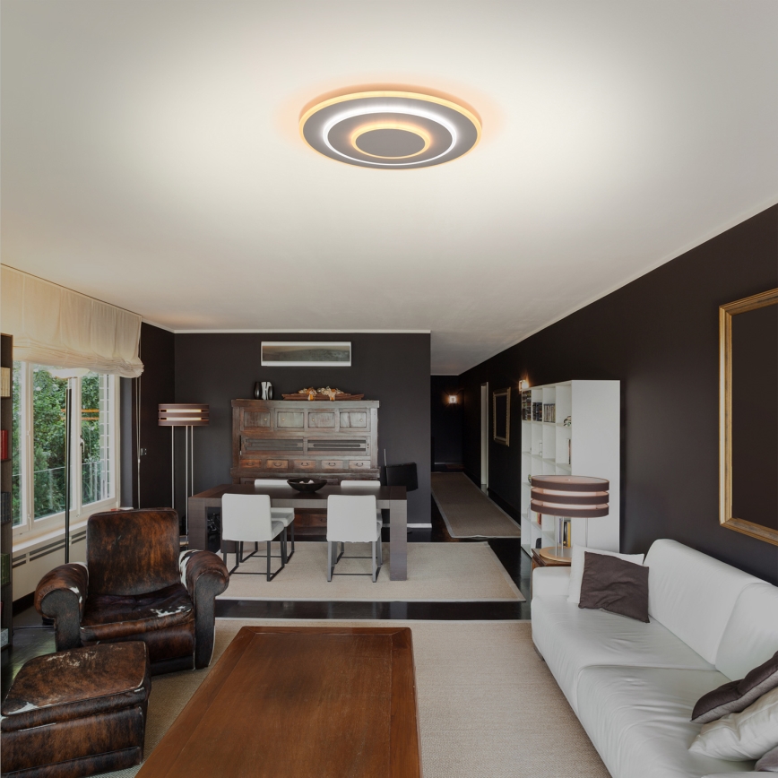 Brilagi - LED dimmbare Deckenleuchte MODERN LED/58W/230V 2700-6500K Ø 46,3 cm + Fernbedienung