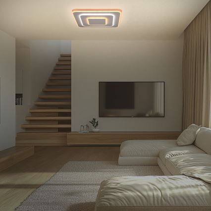 Brilagi - LED dimmbares Deckenleuchte MODERN LED/72W/230V 2700-6500K 46,6x46,6 cm + Fernbedienung