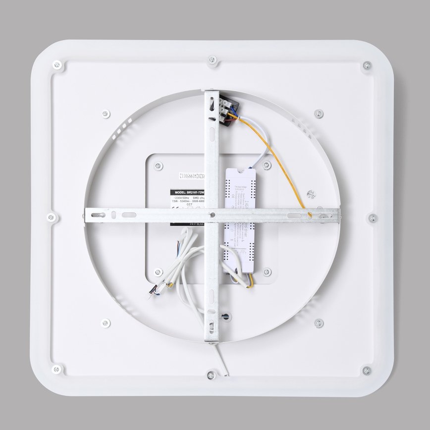 Brilagi - LED dimmbares Deckenleuchte MODERN LED/72W/230V 2700-6500K 46,6x46,6 cm + Fernbedienung