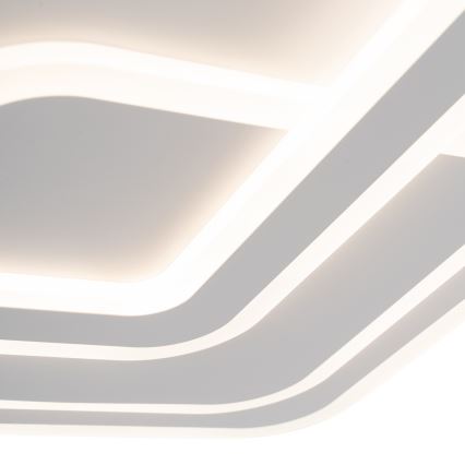 Brilagi - LED dimmbare Deckenleuchte MODERN LED/80W/230V 2700-6500K 52,5x52,5 cm + Fernbedienung