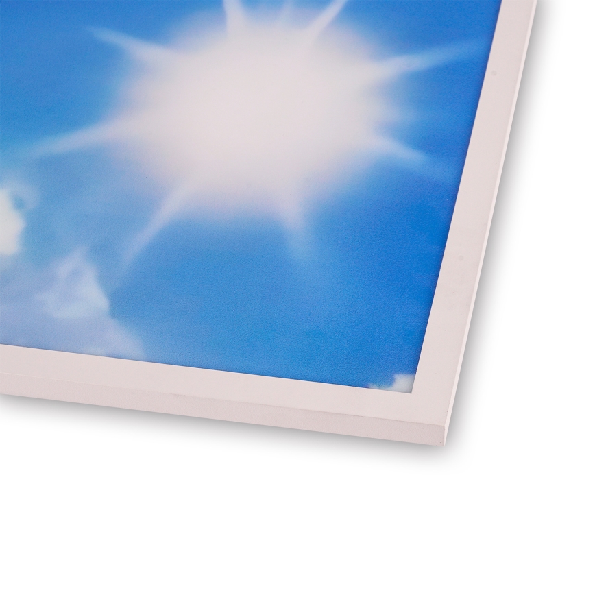 Brilagi - SLIMFRAME SKY dimmbare LED-Deckenleuchte LED/58W/230V 60x60 cm 3000-6000K silber/blau + Fernbedienung