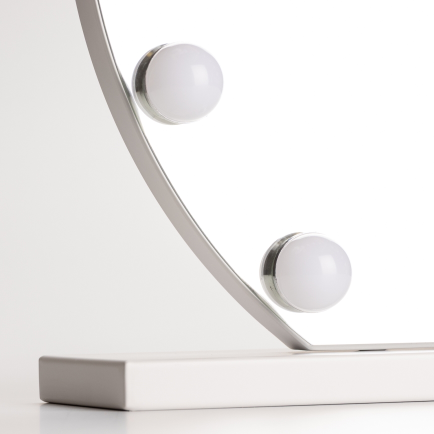 Brilagi - LED dimmbares Make-up-Spiegel HOLLYWOOD LED/12W/230V 3000/4000/6500K