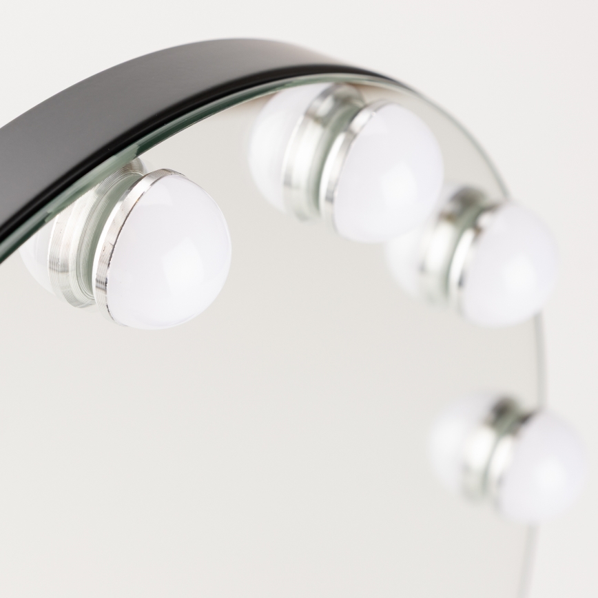 Brilagi - LED dimmbares Make-up-Spiegel HOLLYWOOD LED/12W/230V 3000/4000/6500K