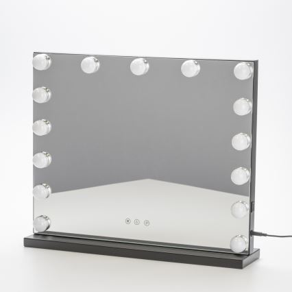 Brilagi - LED dimmbares Make-up-Spiegel HOLLYWOOD LED/15W/230V 3000/4000/6500K