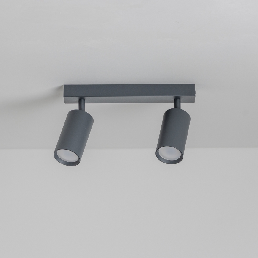 Brilagi - LED RGBW dimmbarer Spot SELE 2xGU10/6,5W/230V 2700-6500K Anthrazit