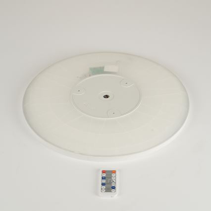 Brilagi - LED-Dimmleuchte mit Bewegungs- und Dämmerungssensor ULTRA SLIM LED/24W/230V Ø 42 cm + Fernbedienung