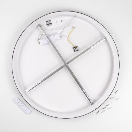 Brilagi - Dimmbare LED-Deckenleuchte FALCON II LED/108W/230V 3000-6500K Ø 80 cm schwarz + Fernbedienung