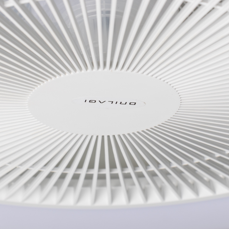 Brilagi - LED dimmbares Leuchtmittel mit Ventilator AURA LED/38W/230V 3000-6000K Weiß + Fernbedienung