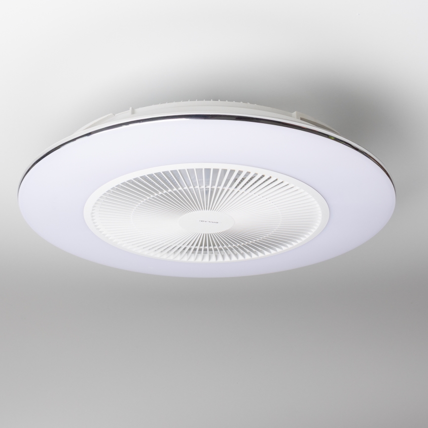 Brilagi - LED dimmbares Leuchtmittel mit Ventilator AURA LED/38W/230V 3000-6000K Weiß + Fernbedienung