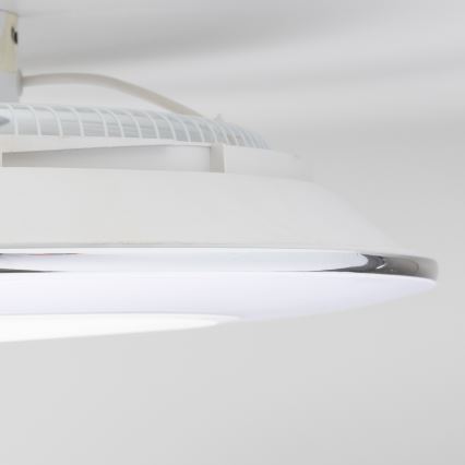 Brilagi - LED dimmbares Leuchtmittel mit Ventilator AURA LED/38W/230V 3000-6000K Weiß + Fernbedienung
