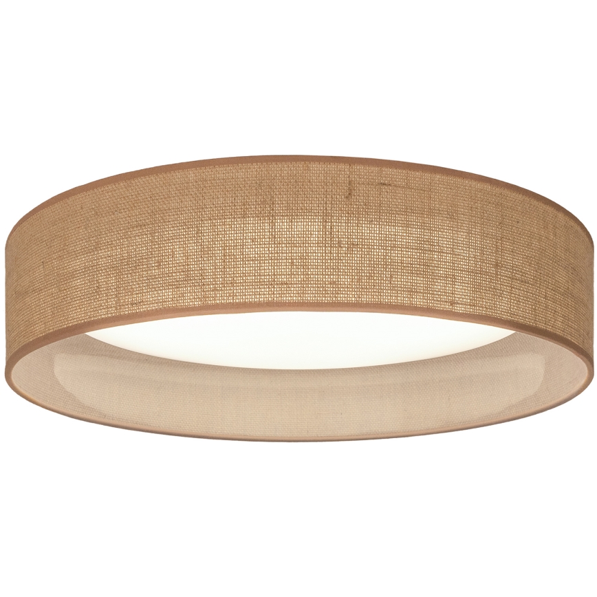 BRILAGI - LED dimmbare Deckenleuchte VELVET SMARTIX LED/36W/230V 3000-6000K Durchmesser 55 cm beige Wi-Fi Tuya Beacon + Fernbedienung