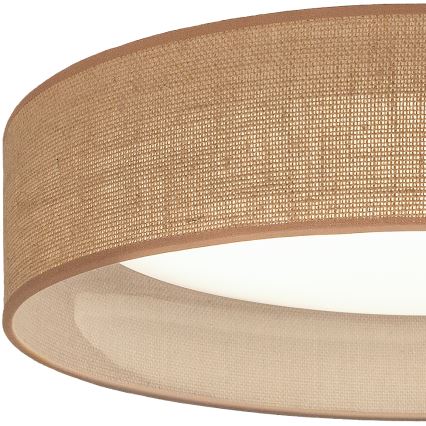 BRILAGI - LED dimmbare Deckenleuchte VELVET SMARTIX LED/36W/230V 3000-6000K Durchmesser 55 cm beige Wi-Fi Tuya Beacon + Fernbedienung