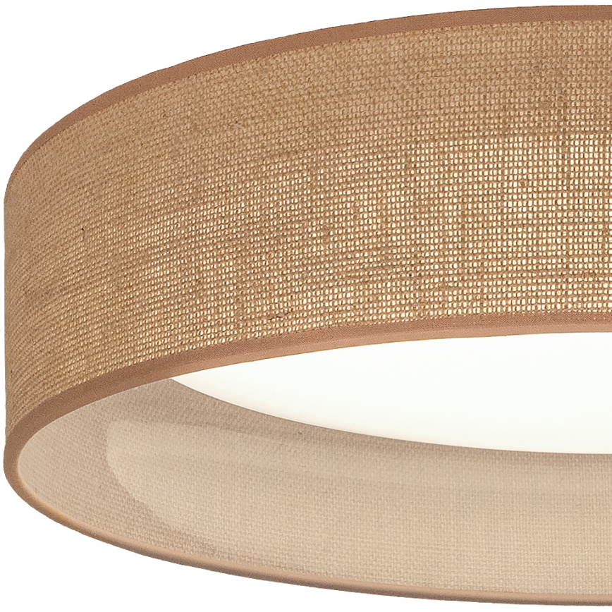 BRILAGI - LED dimmbare Deckenleuchte VELVET SMARTIX LED/36W/230V 3000-6000K Durchmesser 55 cm beige Wi-Fi Tuya Beacon + Fernbedienung