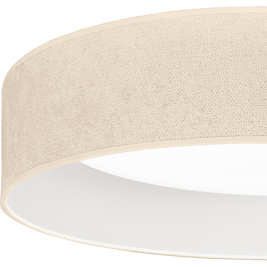 BRILAGI - LED dimmbare Deckenleuchte VELVET SMARTIX LED/36W/230V 3000-6000K Ø 55 cm cremefarben Wi-Fi Tuya Beacon + Fernbedienung