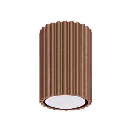 Brilagi - LED-Einbauleuchte CRESTO 1xGU10/10W/230V 10 cm braun