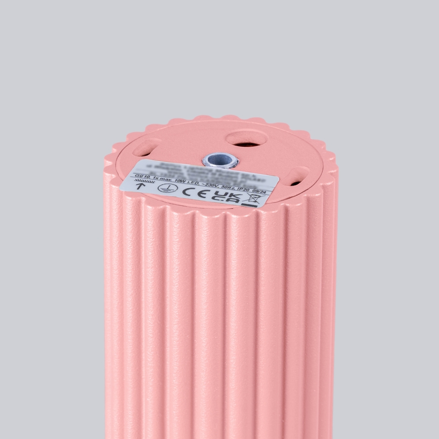 Brilagi - LED-Einbauleuchte CRESTO 1xGU10/10W/230V 10 cm rosa