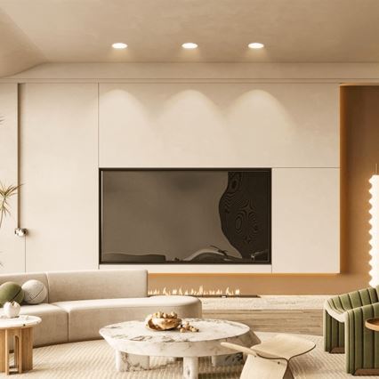 Brilagi - LED-Einbauleuchte für Badezimmer LED/24W/230V 3000K weiß IP65