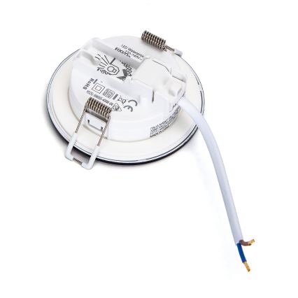 Brilagi - LED-Einbauleuchte für das Badezimmer, 4,8 W, 230 V, 6000 K, schwarz, IP65