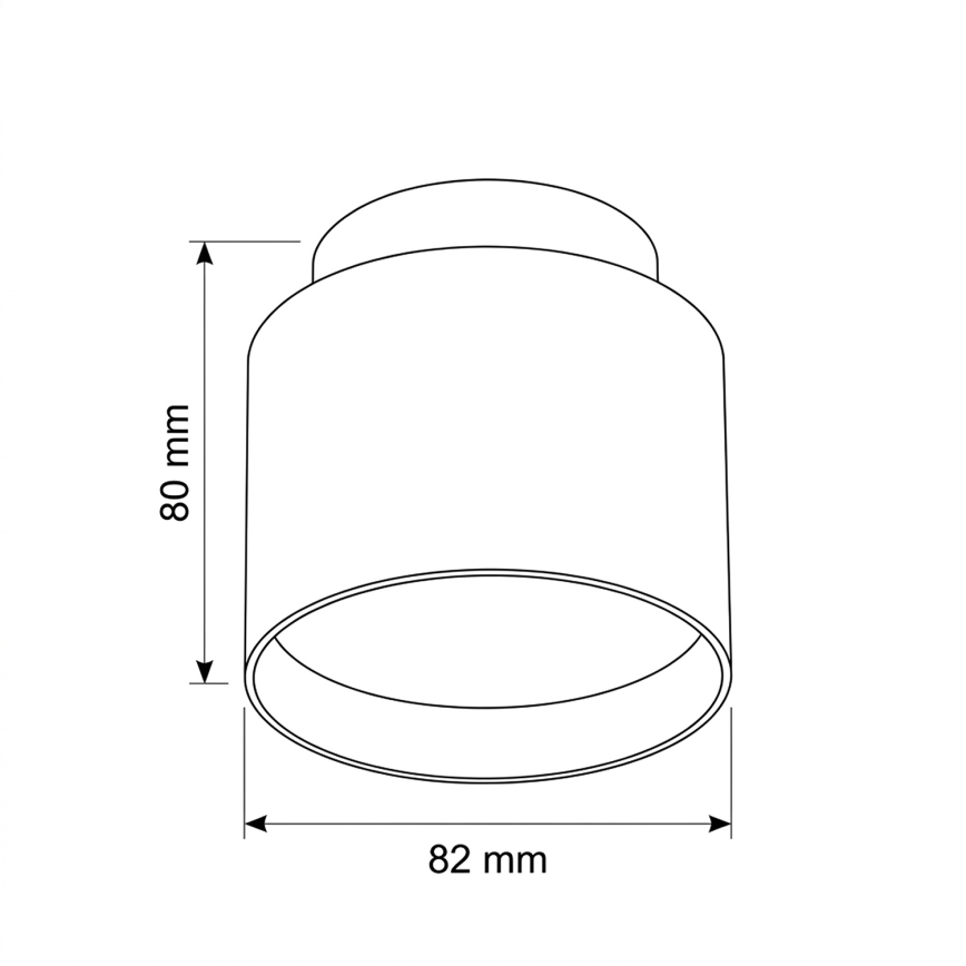 BRILAGI - LED-Spot BACKLIT 1xGX53/15W/230V + LED/3W Ø 8 cm Eichen-Dekor