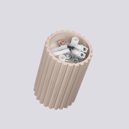 Brilagi - LED-Einbaustrahler CRESTO 1xGU10/10W/230V 10 cm taupe