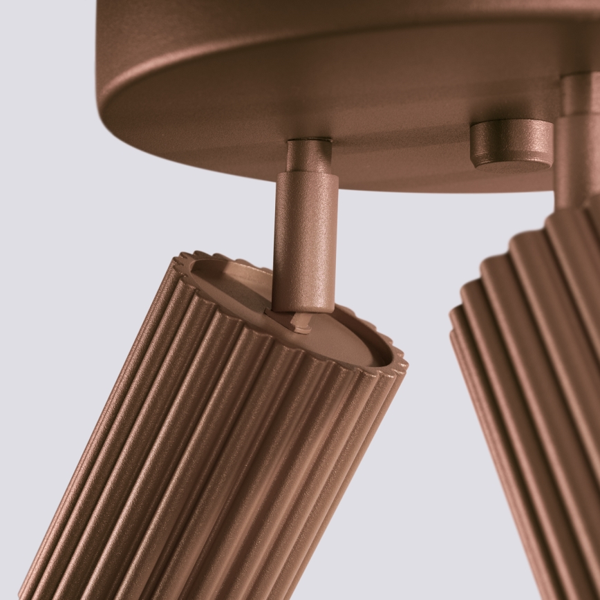 Brilagi - LED-Einbaustrahler CRESTO 3xGU10/10W/230V braun