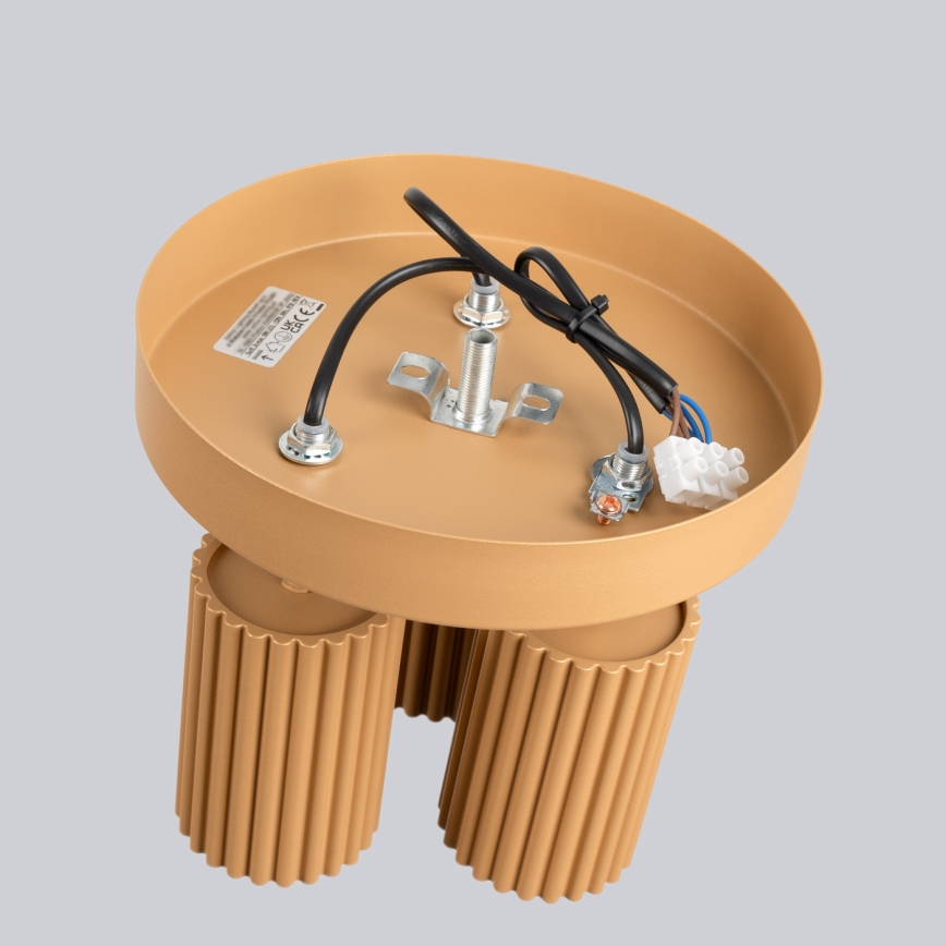 Brilagi - LED-Einbaustrahler CRESTO 3xGU10/10W/230V goldfarben