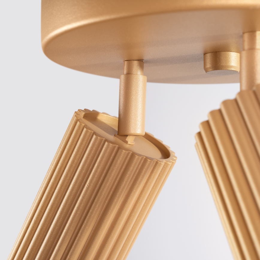 Brilagi - LED-Einbaustrahler CRESTO 3xGU10/10W/230V goldfarben