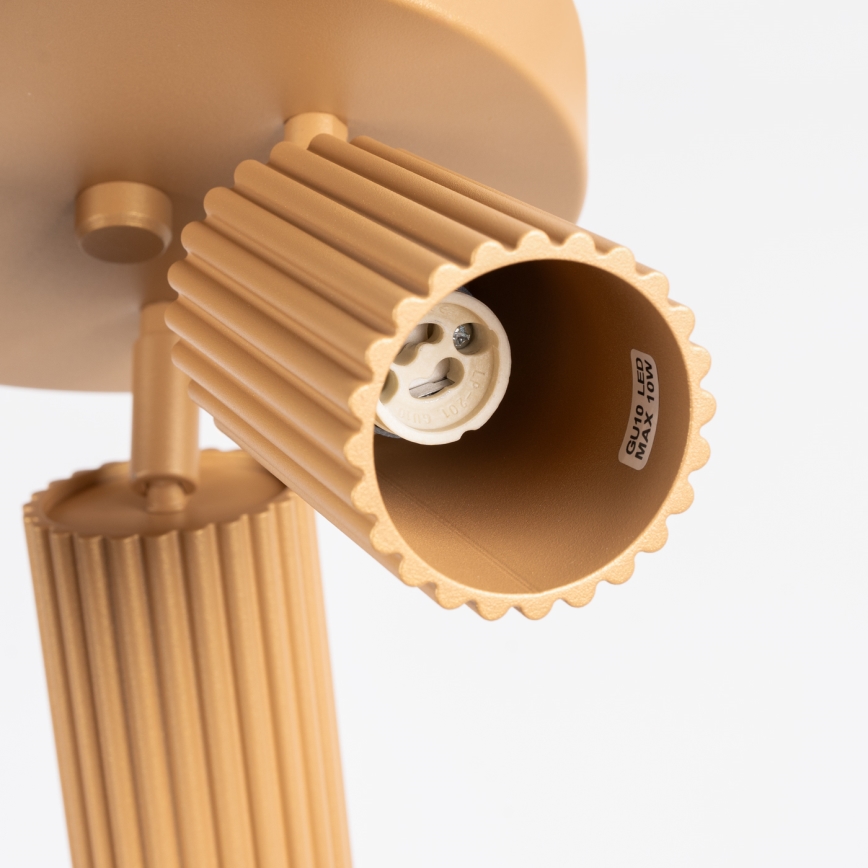 Brilagi - LED-Einbaustrahler CRESTO 3xGU10/10W/230V goldfarben