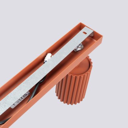 Brilagi - LED-Einbaustrahler CRESTO 3xGU10/10W/230V rot