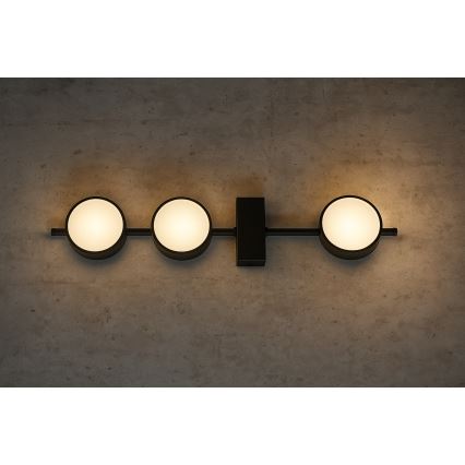 Brilagi - LED-Einbaustrahler MONO 3xGX53/12W/230V schwarz