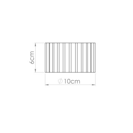 Brilagi - LED-Einbaustrahler SFERA 1xGX53/30W/230V Ø 10 cm Bordeaux
