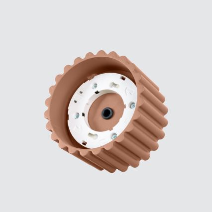 Brilagi - LED-Einbaustrahler SFERA 1xGX53/30W/230V Ø 10 cm braun