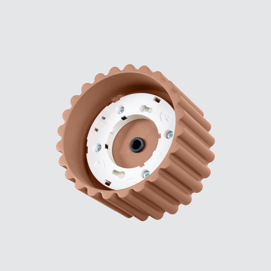 Brilagi - LED-Einbaustrahler SFERA 1xGX53/30W/230V Ø 10 cm braun